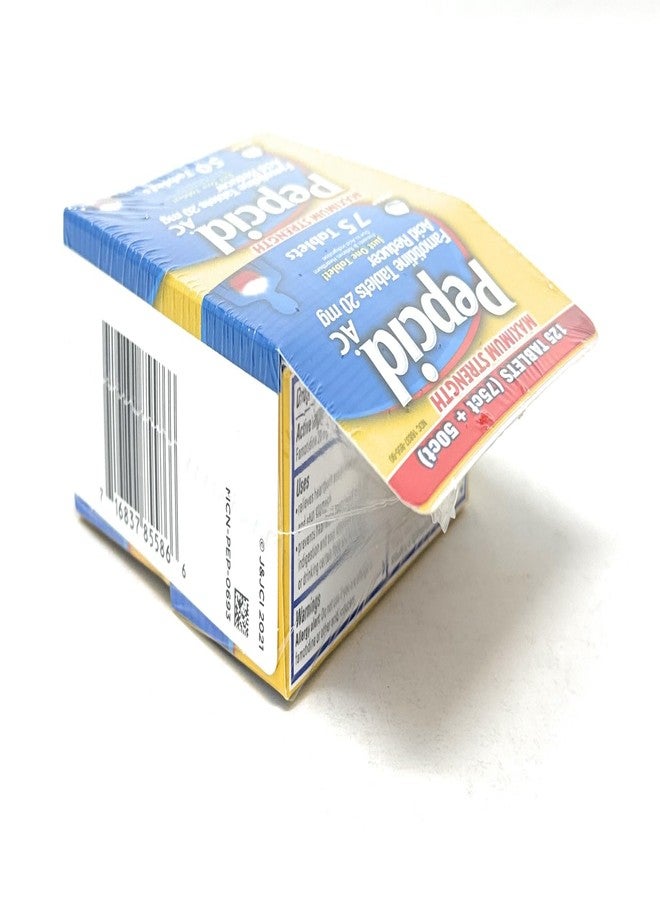 بيبسيد إيه سي، مخفض الحموضة، أقصى قوة - 125 قرصًا - Image 5